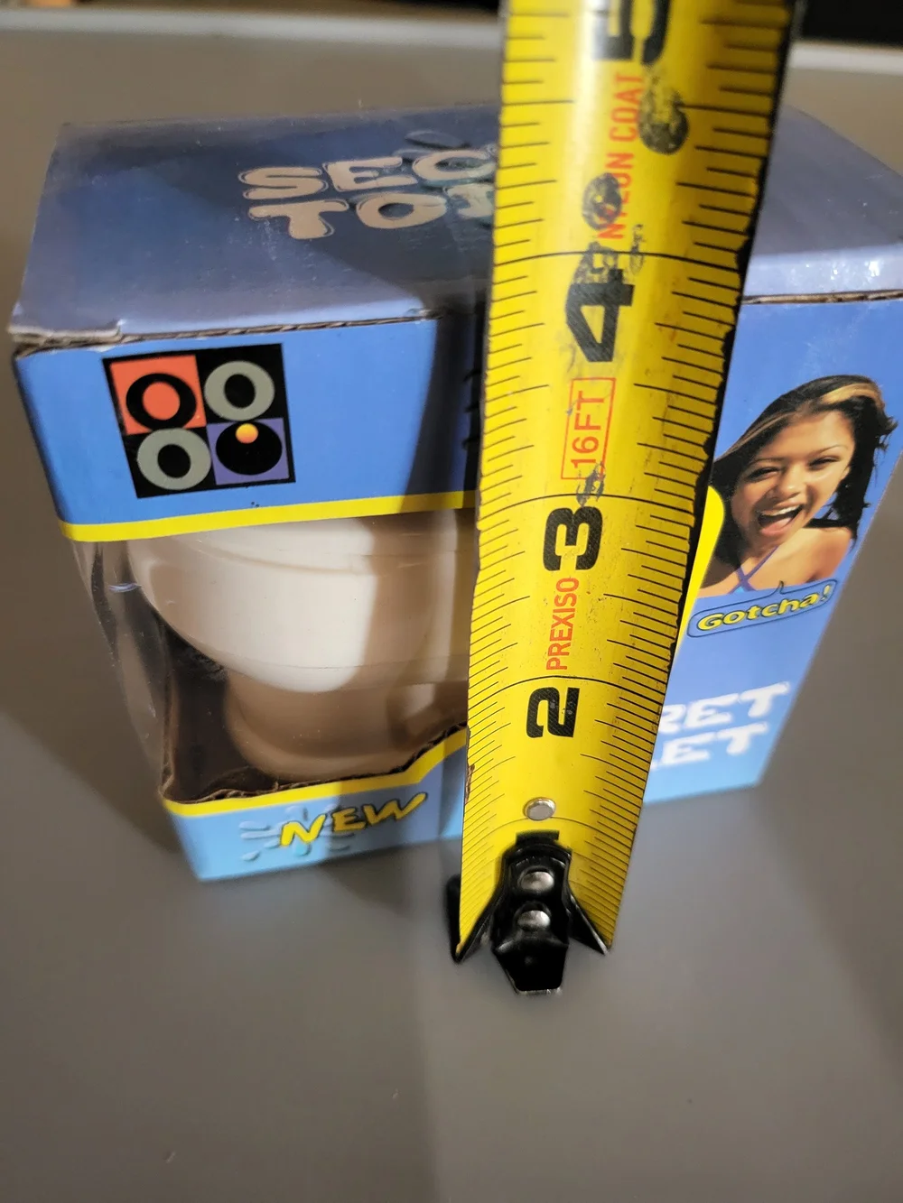 Secret Toilet Gotcha Prank Gag Toy New in Box
